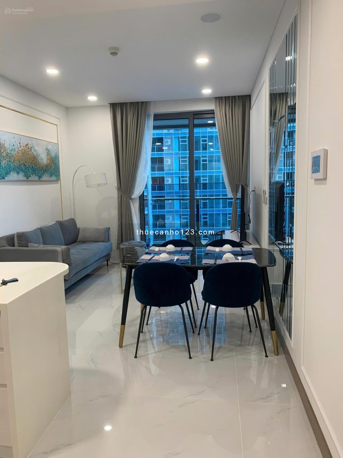 Căn hộ chung cư tại Sunwah Pear cho thuê 56m², 1PN, 1WC