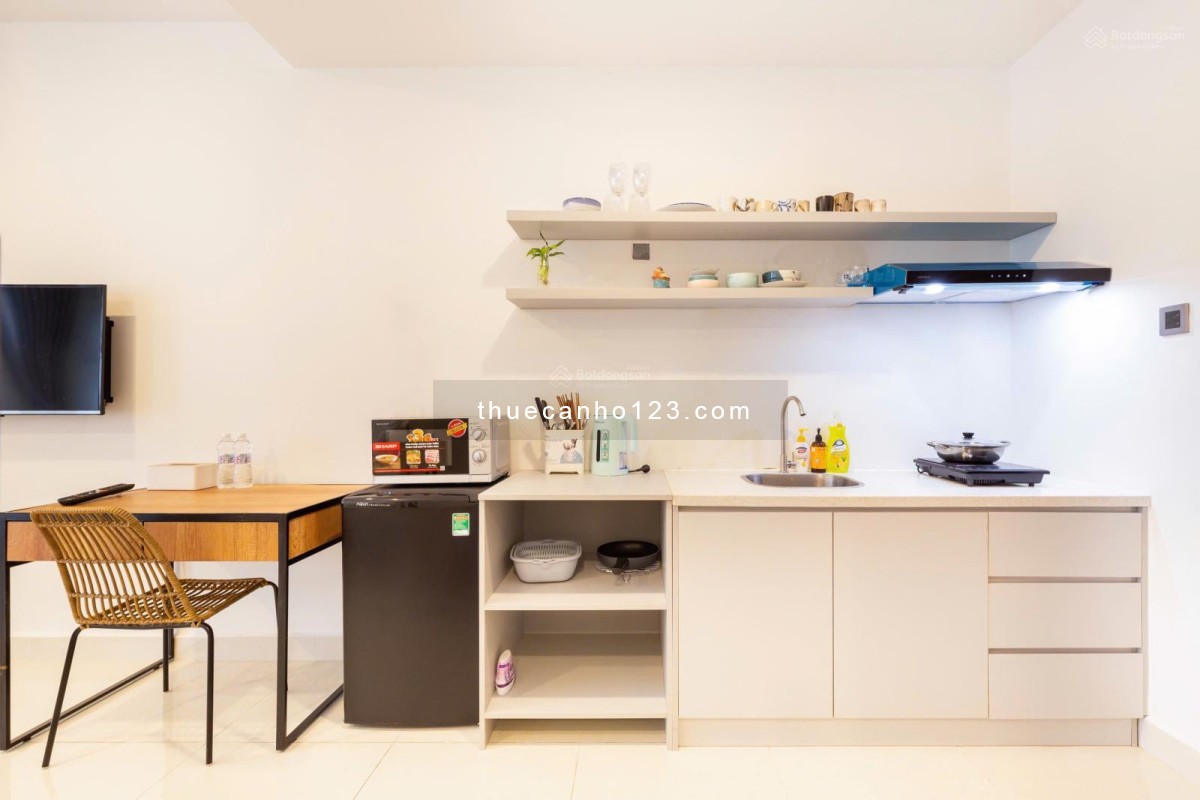 Cho thuê studio Saigon Royal 30m2 đầy đủ tiện nghi cao cấp giá 12 triệu