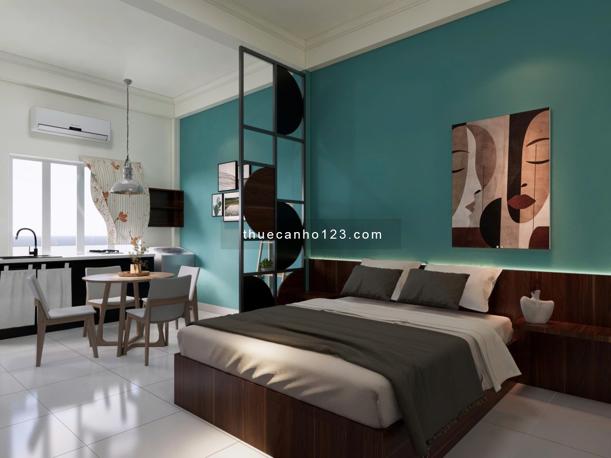 Khai trương căn hộ gần chợ Tân Định _ Horizon Tower _ Studio/1PN _ Balcony/cửa sổ _ DT 45m²