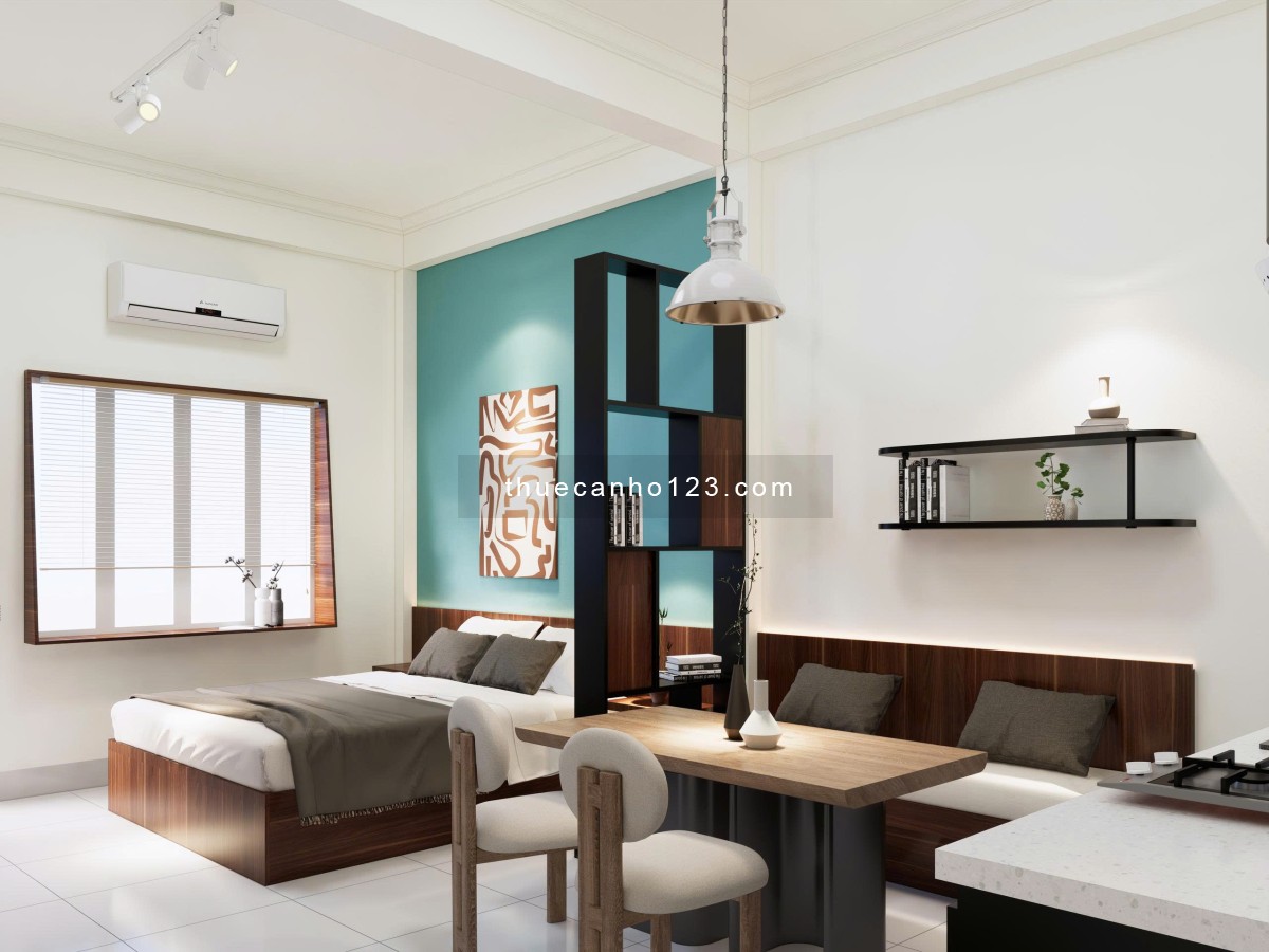 Khai trương căn hộ gần chợ Tân Định _ Horizon Tower _ Studio/1PN _ Balcony/cửa sổ _ DT 45m²