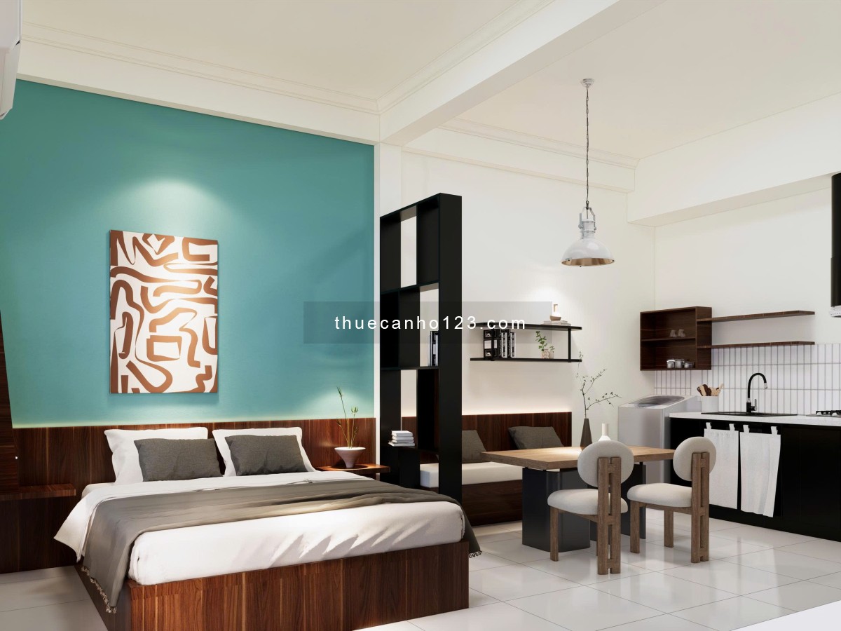 Khai trương căn hộ gần chợ Tân Định _ Horizon Tower _ Studio/1PN _ Balcony/cửa sổ _ DT 45m²