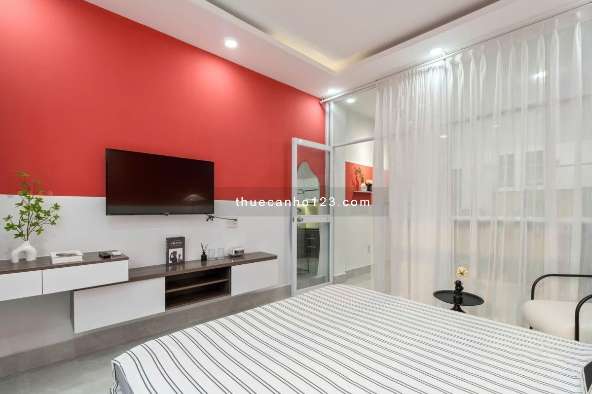 Cho thuê căn hộ cao cấp 1PN full nội thất đường Lam Sơn gần sân bay Tân Sơn Nhất