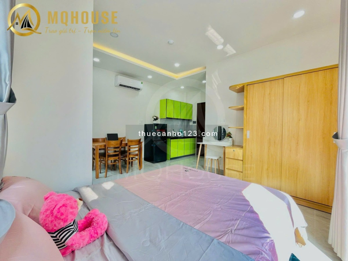 Căn hộ ban công full nội thất ngay khu Cityland Trần Thị Nghĩ P7 Gò Vấp