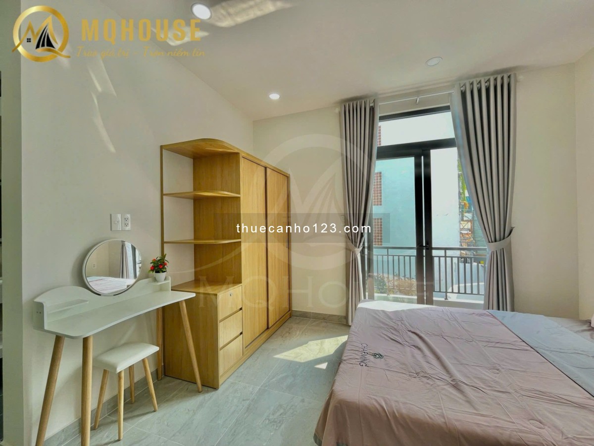 Căn hộ ban công full nội thất ngay khu Cityland Trần Thị Nghĩ P7 Gò Vấp