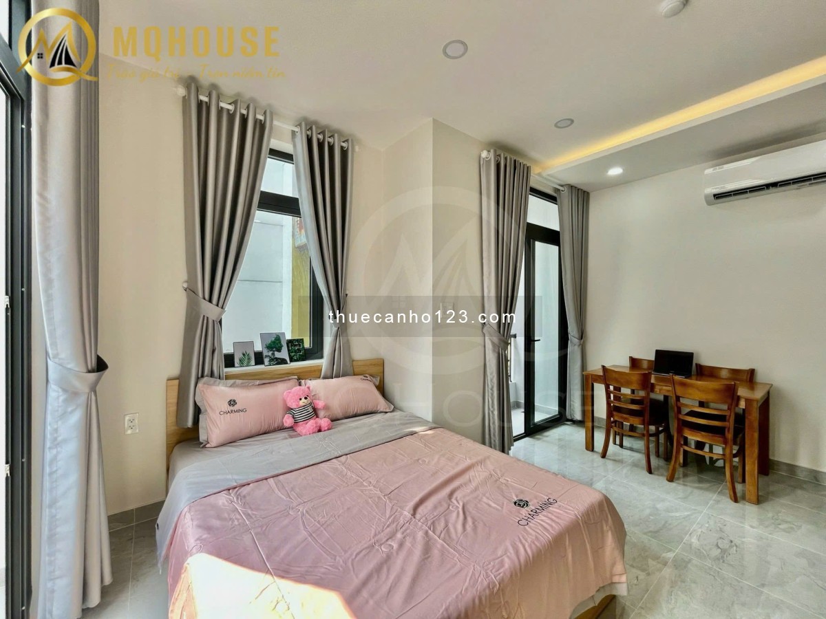 Căn hộ ban công full nội thất ngay khu Cityland Trần Thị Nghĩ P7 Gò Vấp