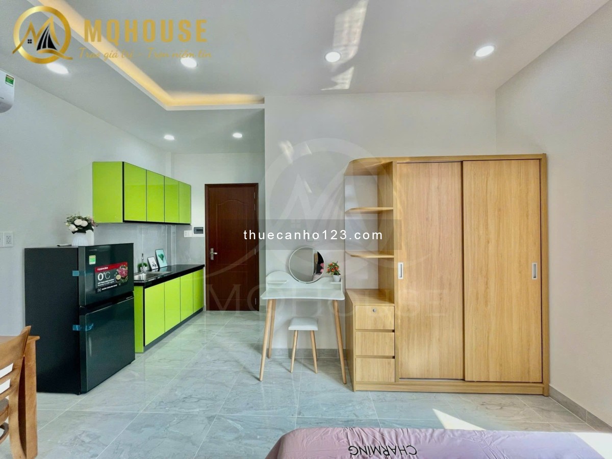 Căn hộ ban công full nội thất ngay khu Cityland Trần Thị Nghĩ P7 Gò Vấp