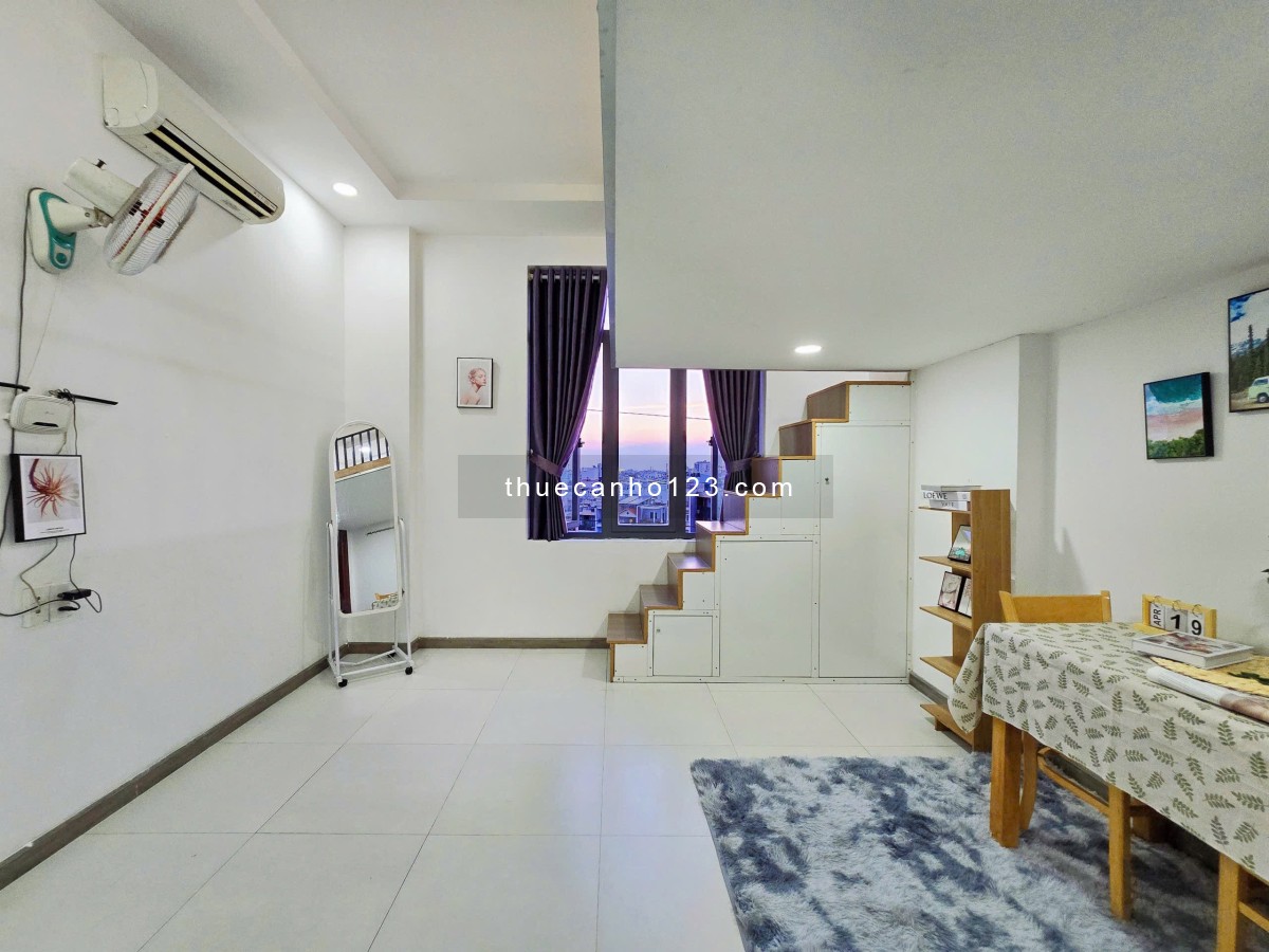 Phòng có gác full nội thất thoáng mát ngay giữa trung tâm Tân Bình