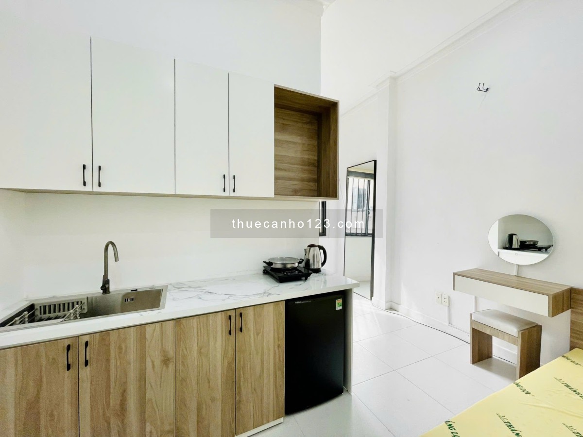 CHO THUÊ CĂN HỘ NỘI THẤT MỚI ĐẸP CÓ BAN CÔNG Ở VÕ VĂN TẦN QUẬN 3 gần Bến Thành, Phạm Ngũ Lão quận 1