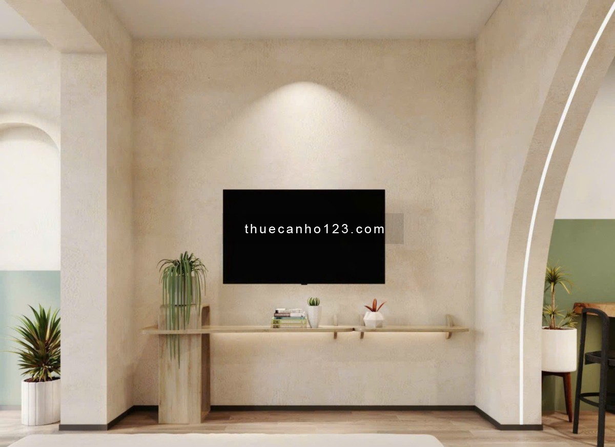 Cho thuê căn hộ 1 phòng ngủ gần công viên Tao Đàn thoáng mát sạch sẽ_cách chợ Bến Thành, phố đi bộ 5