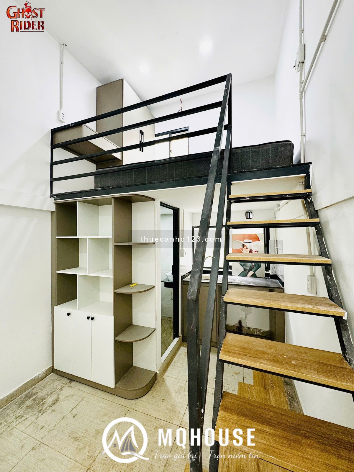 Khai căn trương căn hộ Duplex 40m2_Máy Giặt Riêng_Full Nội THất_Gần Công Viên Lê Văn Tám_Chợ