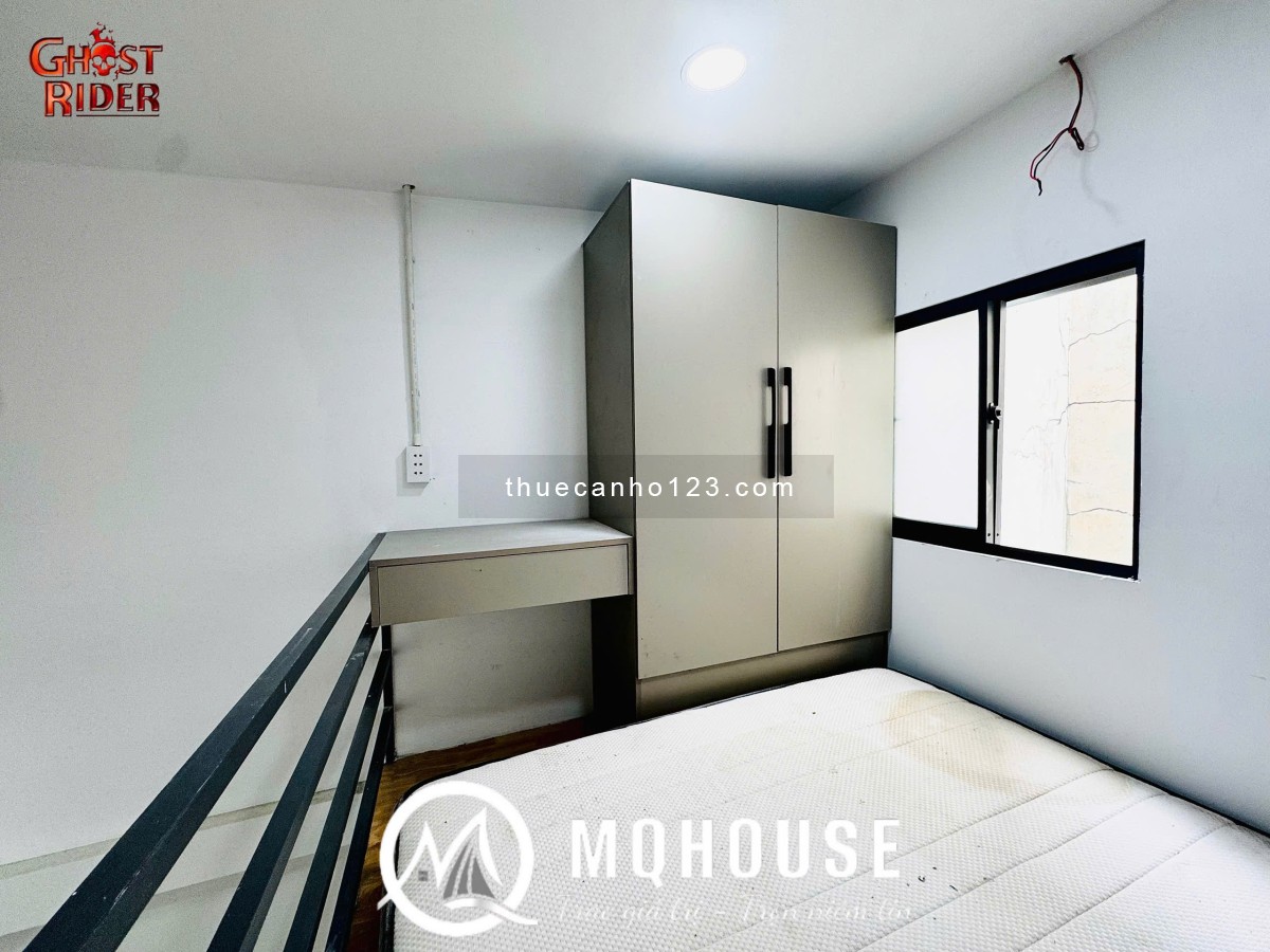 Khai căn trương căn hộ Duplex 40m2_Máy Giặt Riêng_Full Nội THất_Gần Công Viên Lê Văn Tám_Chợ