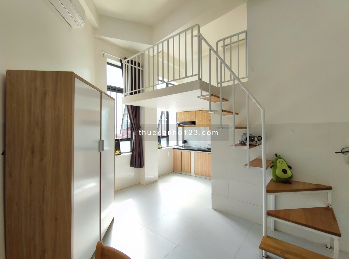 Cho Thuê Căn Hộ Có Gác - Duplex Full Nội Thất, Cửa sổ to – Lạc Long Quân, Tân Bình