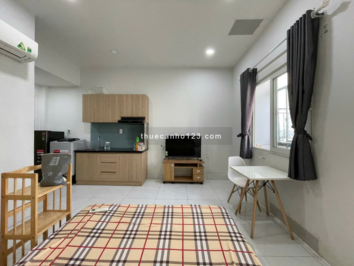 ️Studio ban công, máy giặt riêng Q8 - gần cầu Tạ Quang Bửu, Parcmall,...