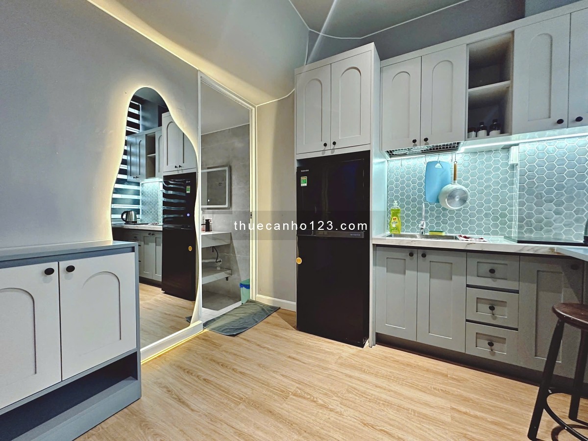 Căn hộ 1PN siêu xinh – Full nội thất – TV 55in + Netflix – Ngay trung tâm Tân Bình