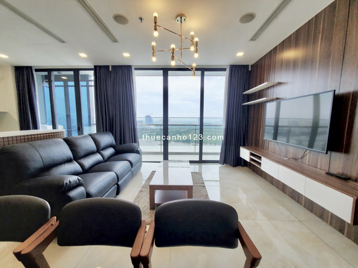 Giá quá tốt căn 3PN vòng cung view sông cho thuê Vinhomes Golden River