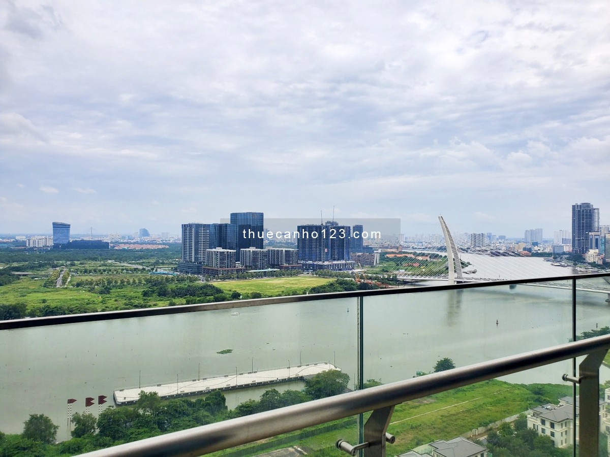 Giá quá tốt căn 3PN vòng cung view sông cho thuê Vinhomes Golden River
