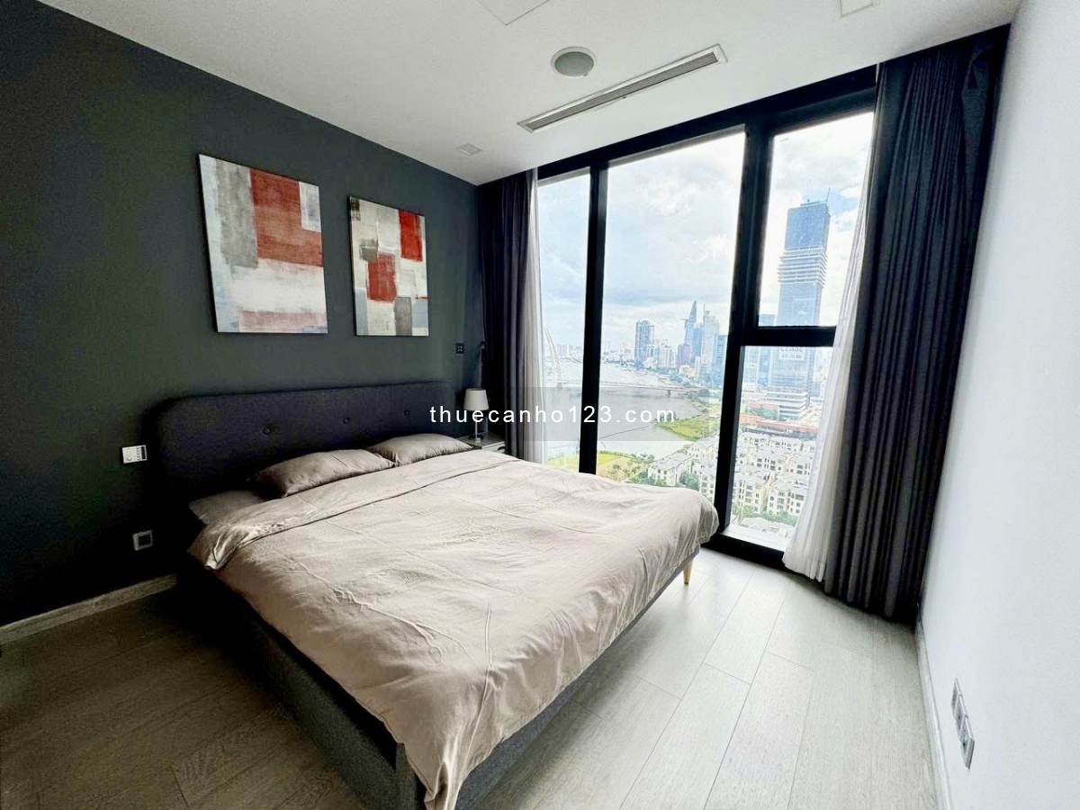 Cho thuê 2 phòng ngủ full View Sông trực diện - căn hộ chung cư cao cấp Q1 Vinhomes Bason