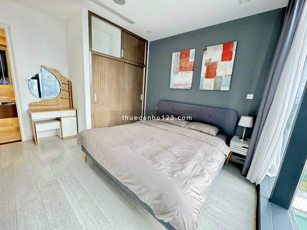Cho thuê 2 phòng ngủ full View Sông trực diện - căn hộ chung cư cao cấp Q1 Vinhomes Bason