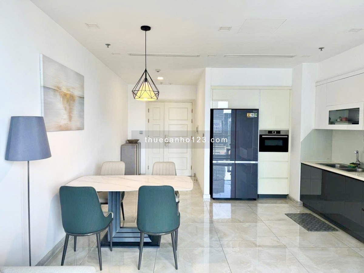 Cho thuê 2 phòng ngủ full View Sông trực diện - căn hộ chung cư cao cấp Q1 Vinhomes Bason