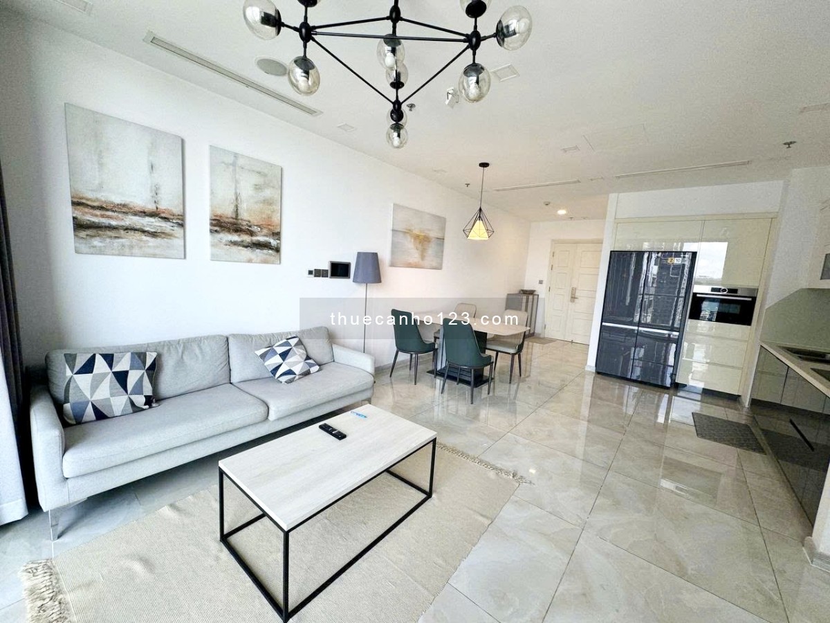 Cho thuê 2 phòng ngủ full View Sông trực diện - căn hộ chung cư cao cấp Q1 Vinhomes Bason