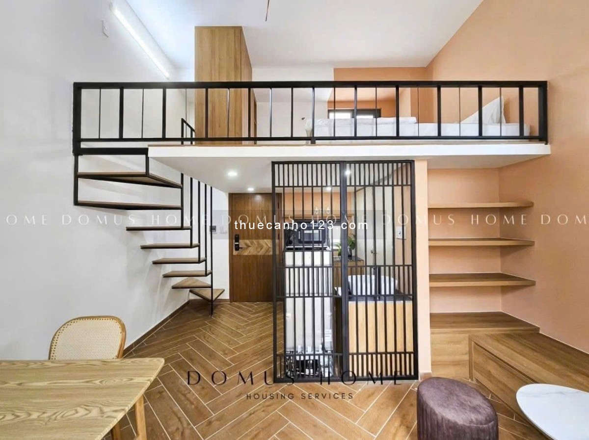 Cho thuê duplex ban công siêu xinh – Có gym & dịch vụ 5* – Gần Lotte, Crescent Mall, Q1, Q4.