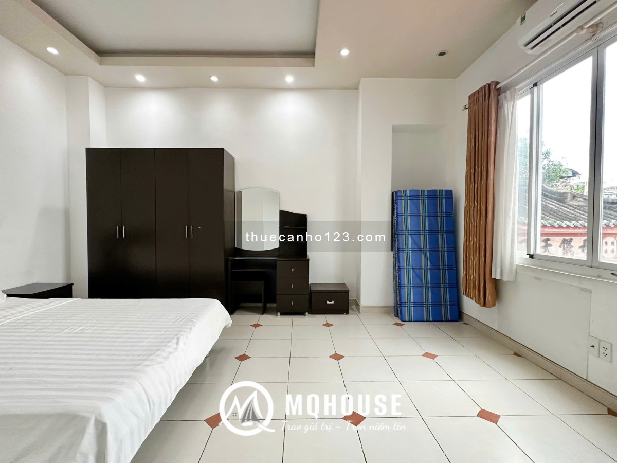 Căn hộ 1PN 55m2_Full Nội Thất_Ánh Sáng Tự Nhiên_Gần Co,opmart Nhiêu Lộc_Nhà Thờ Ba Chuông_Vườn Xoài