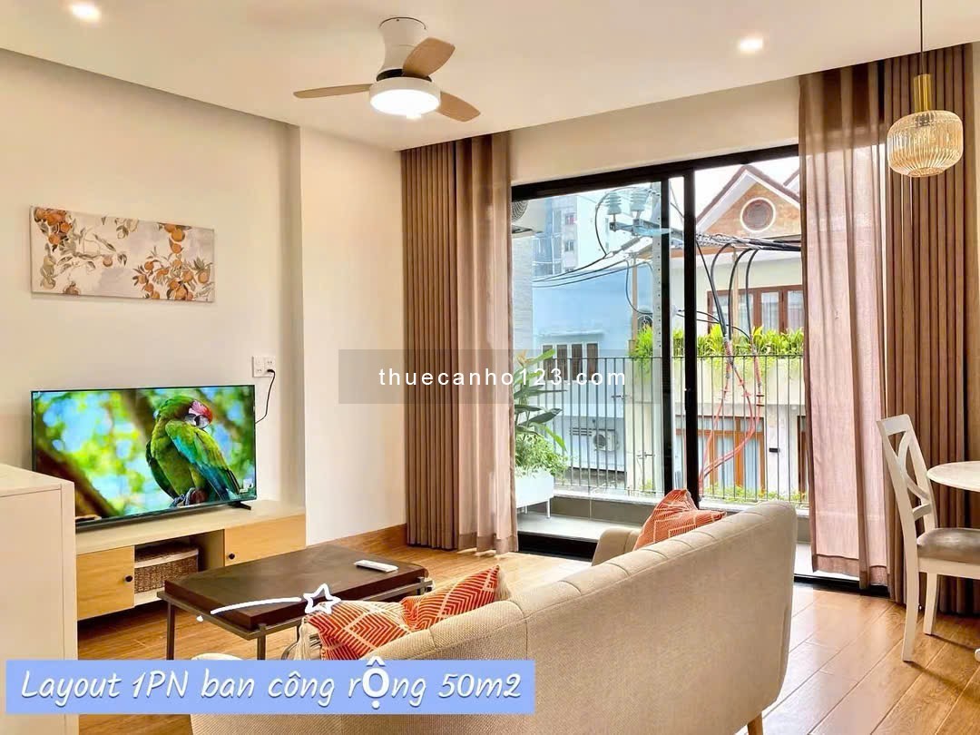 Khai Trương Căn Hộ 1 Phòng Ngủ Ban Công, Full Nội Thất, Thang Máy. Ngay Ngã Tư Hàng Xanh