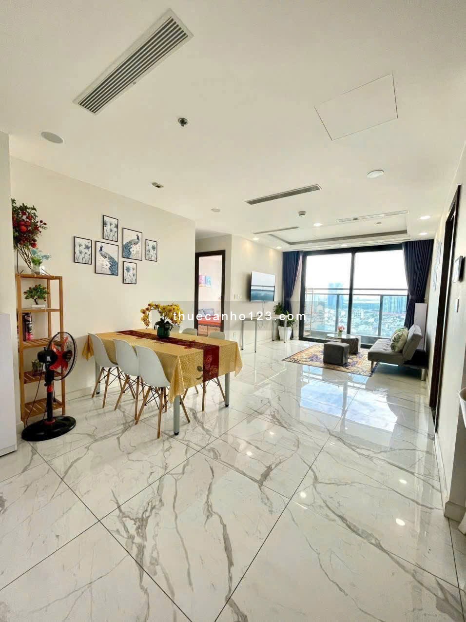 22tr/tháng, Pn- Techcons,145m2, Căn góc, 3PN, 2WC, Hóa Sư, PN.