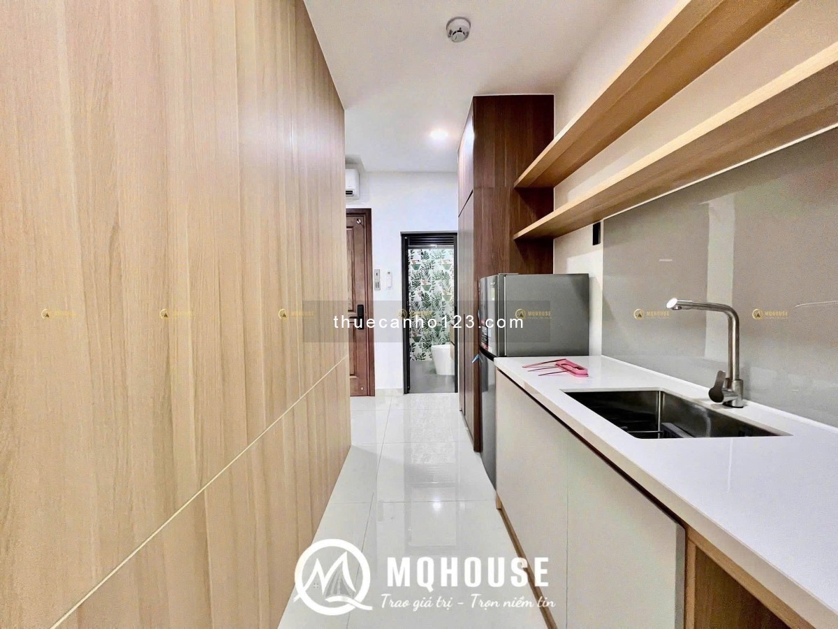 Căn hộ full nội thất tách bếp có ban công 45m2 ngay giữa trung tâm Tân Bình