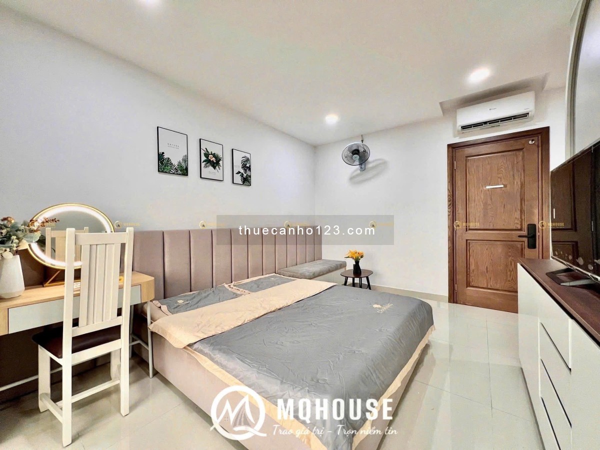 Căn hộ full nội thất tách bếp có ban công 45m2 ngay giữa trung tâm Tân Bình