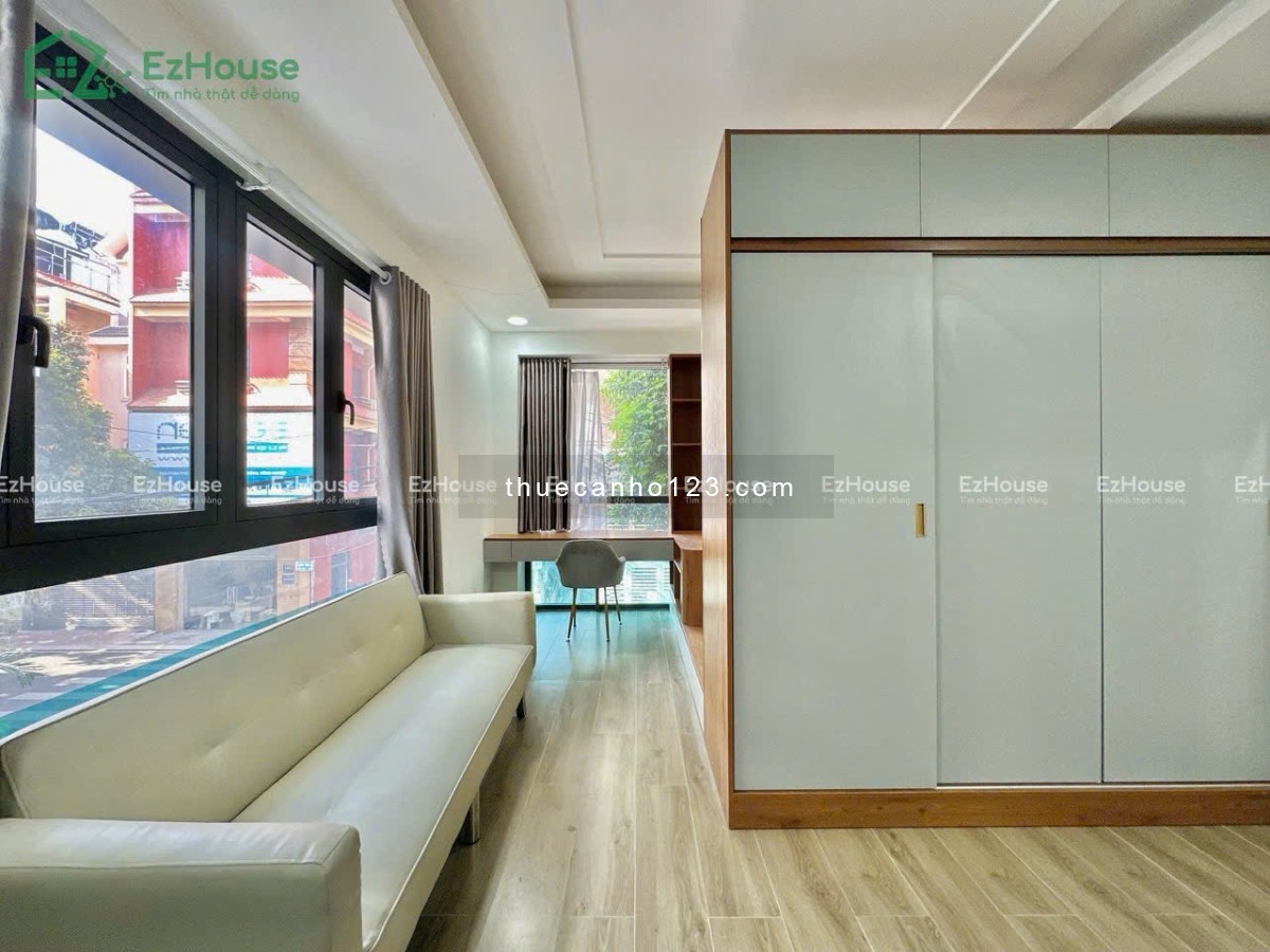 Cho thuê studio ban công gần sân bay – CV Hoàng Văn Thụ – Học viện Hàng không Quận Tân Bình.