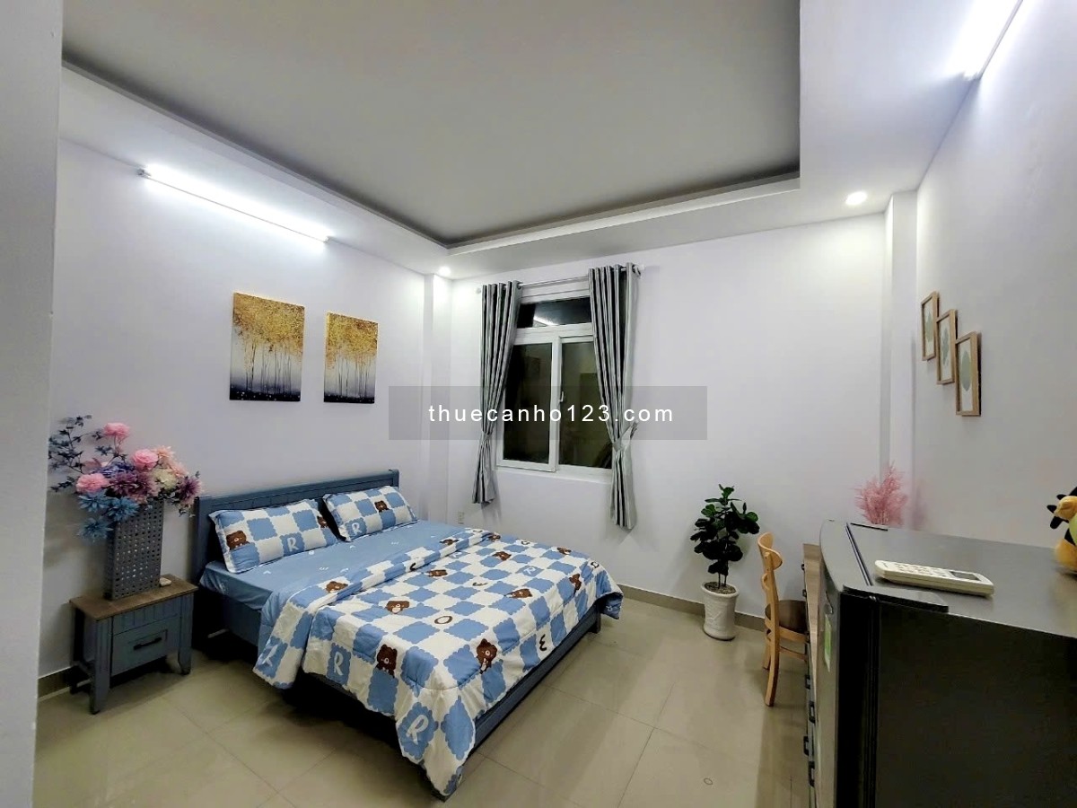 CHO THUÊ CĂN HỘ BÌNH THẠNH_STUDIO FULL NỘI THẤT_30m2_GẦN GA METRO TÂN CẢNG_GẦN HÀNG XANH_HUTECH GTVT