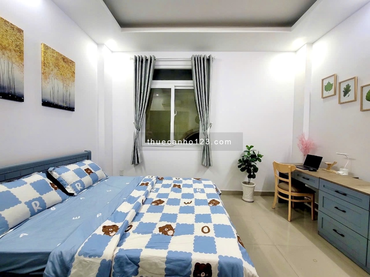 CHO THUÊ CĂN HỘ BÌNH THẠNH_STUDIO FULL NỘI THẤT_30m2_GẦN GA METRO TÂN CẢNG_GẦN HÀNG XANH_HUTECH GTVT