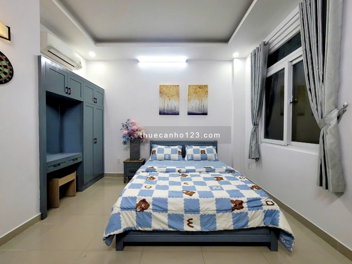 CHO THUÊ CĂN HỘ BÌNH THẠNH_STUDIO FULL NỘI THẤT_30m2_GẦN GA METRO TÂN CẢNG_GẦN HÀNG XANH_HUTECH GTVT