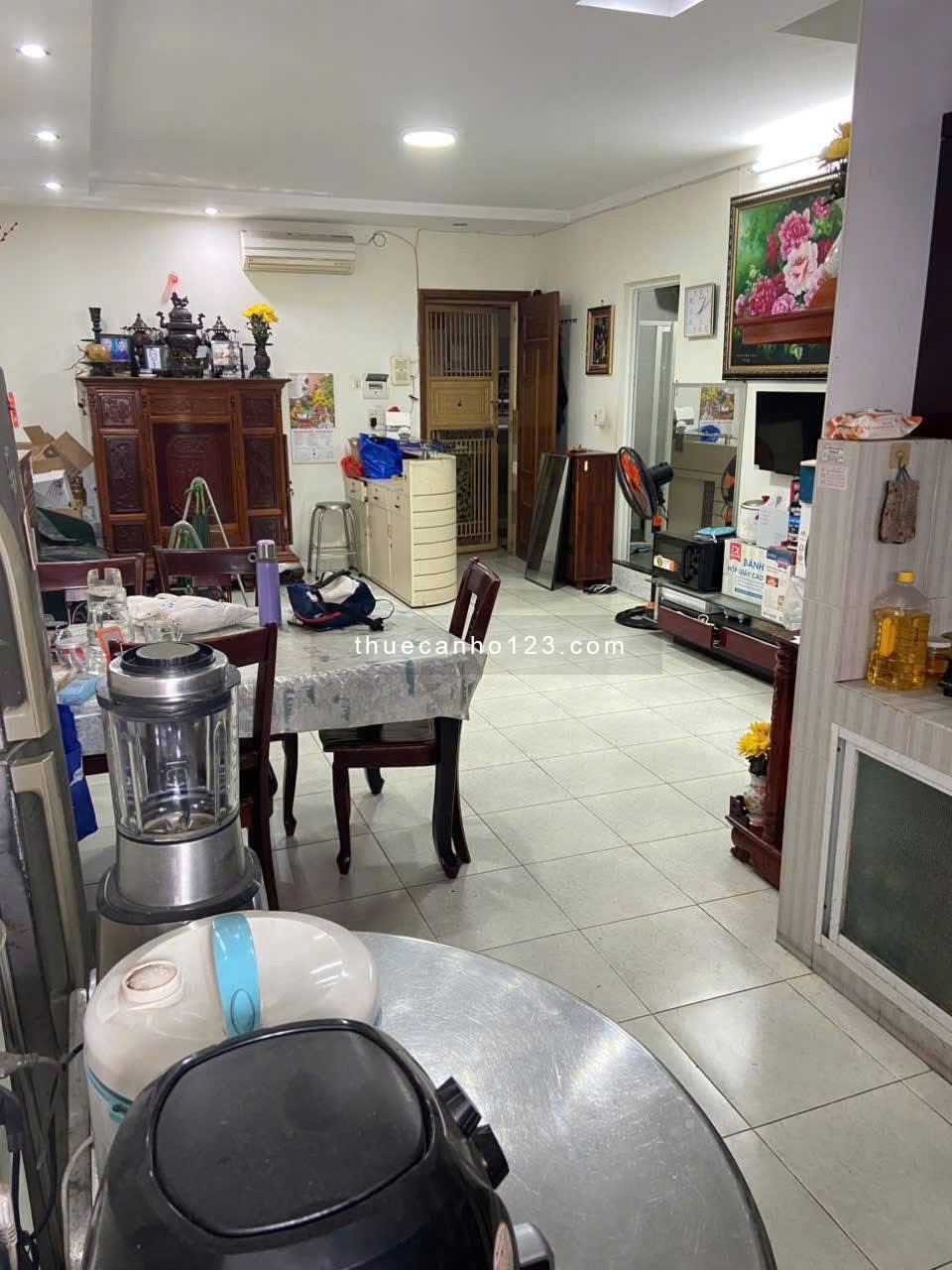 Chung cư Lê Hồng Phong, Q5: 3p ngủ, máy lạnh, 85m2, 12tr/tháng