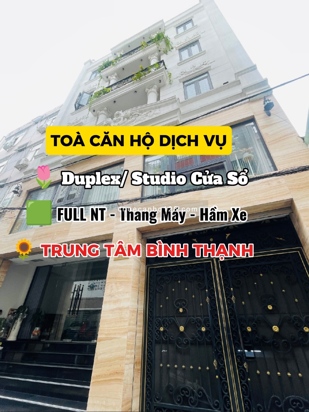 Căn Hộ Duplex Full Nội Thất, Toà Nhà Thang Máy, Hầm Xe, Ngay Đại Học Văn Lang, Bình Lợi,...