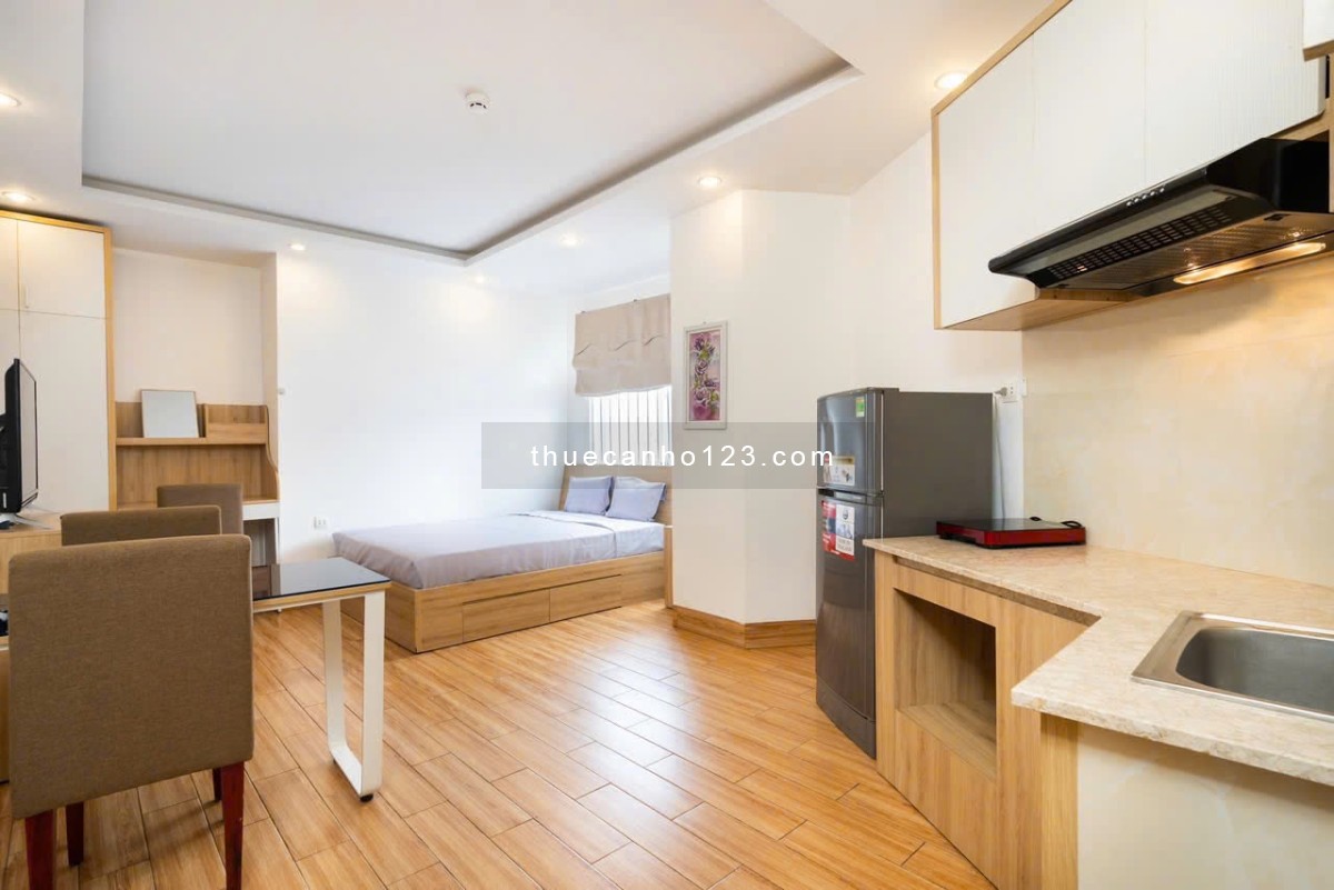 Studio full nội thất mới tinh, tiện nghi - Gần sân bay, công viên Hoàng Văn Thụ | vào ở ngay!