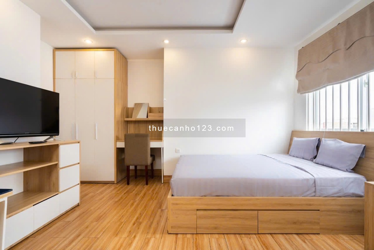 Studio full nội thất mới tinh, tiện nghi - Gần sân bay, công viên Hoàng Văn Thụ | vào ở ngay!