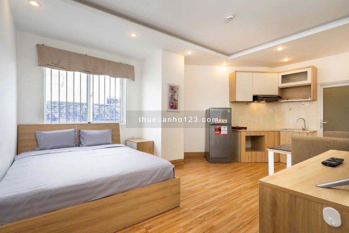 Studio full nội thất mới tinh, tiện nghi - Gần sân bay, công viên Hoàng Văn Thụ | vào ở ngay!