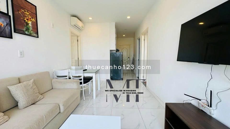 Căn hộ 1 Phòng ngủ Tone Trắng Cực xinh View Sông Sài Gòn cạnh Nguyễn Văn Hưởng, Thảo Điền - Quận 2