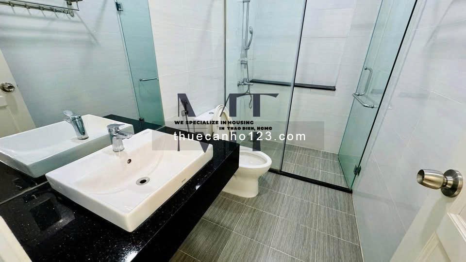 Căn hộ 1 Phòng ngủ Tone Trắng Cực xinh View Sông Sài Gòn cạnh Nguyễn Văn Hưởng, Thảo Điền - Quận 2