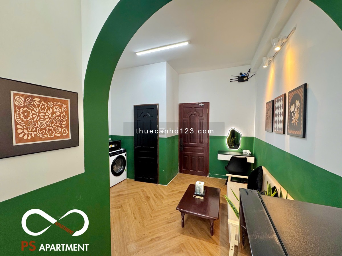 Khai trương căn hộ 1PN new 100% - balcony - cầu Thị Nghè - vòng xoay Điện Biên Phủ