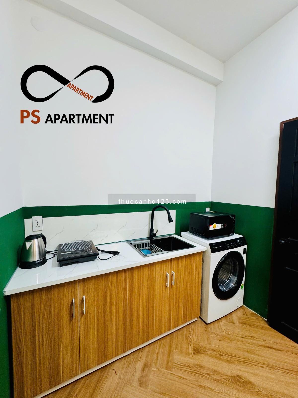 Khai trương căn hộ 1PN new 100% - balcony - cầu Thị Nghè - vòng xoay Điện Biên Phủ