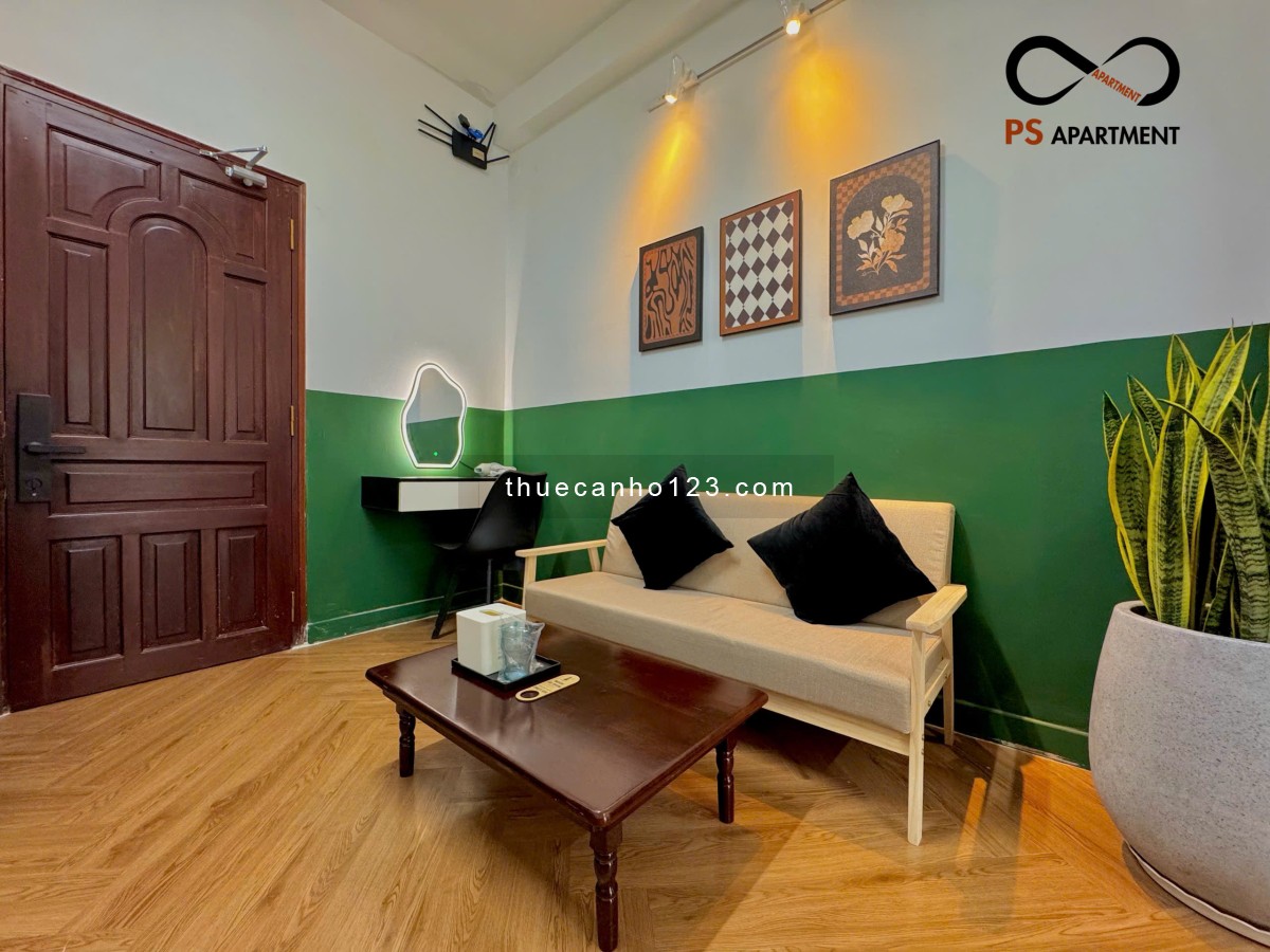 Khai trương căn hộ 1PN new 100% - balcony - cầu Thị Nghè - vòng xoay Điện Biên Phủ