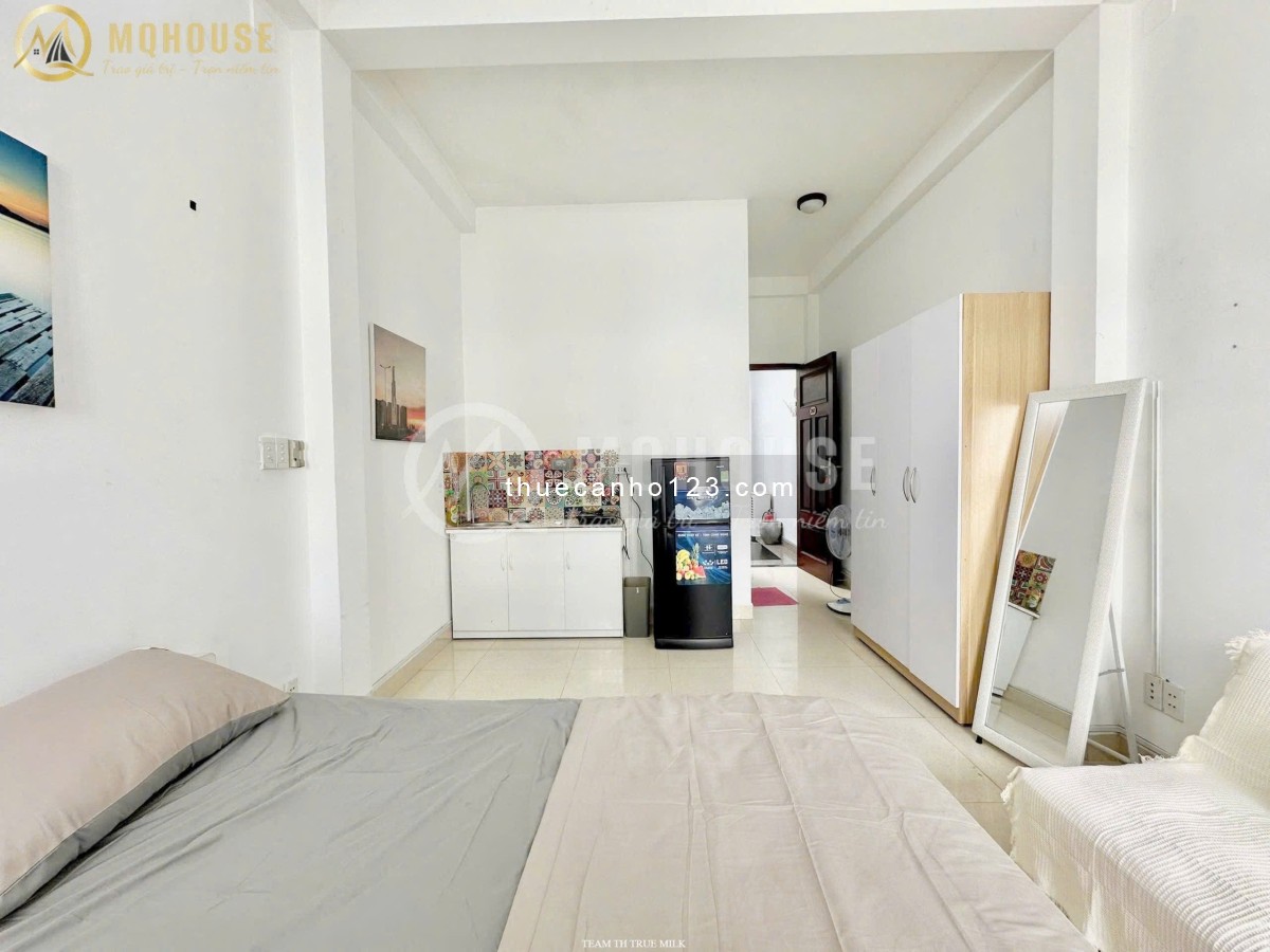 CHO THUÊ CĂN HỘ BÌNH THẠNH_STUDIO FULL NỘI THẤT_30m2_NGAY METRO TÂN CẢNG_Ô TÔ TẬN CỬA