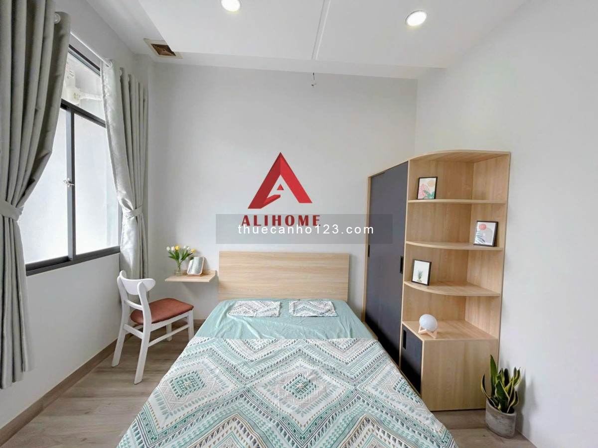 ️Căn hộ 1PN ban công lớn Q1 - ngay cầu Bông, Đh Mở, Đh UEH, vòng xoay Điện Biên Phủ, Thảo Cầm Viên,