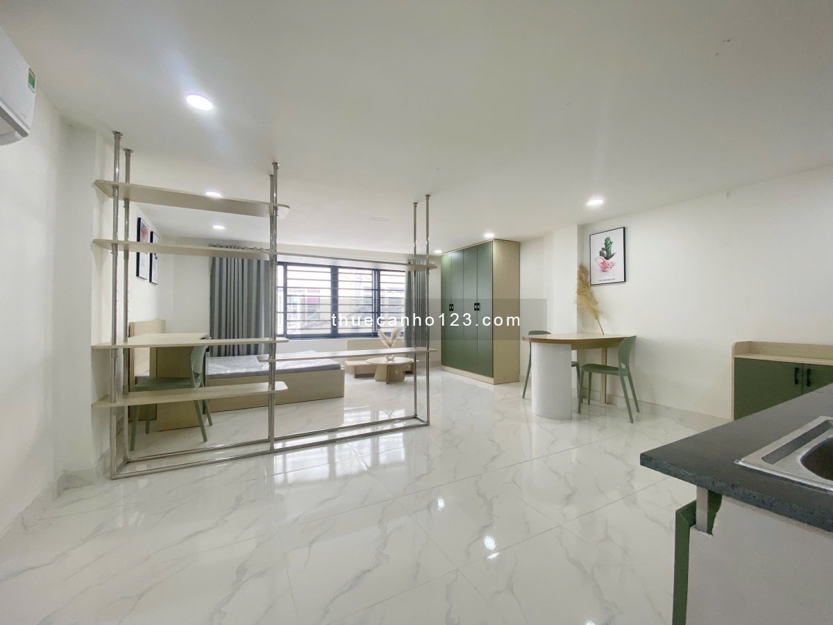 Cho thuê căn hộ khu K300 - nhà ga T3 - thuận tiện qua Vòng xoay Lăng Cha Cả-CV Hoàng Văn Thụ -bancon