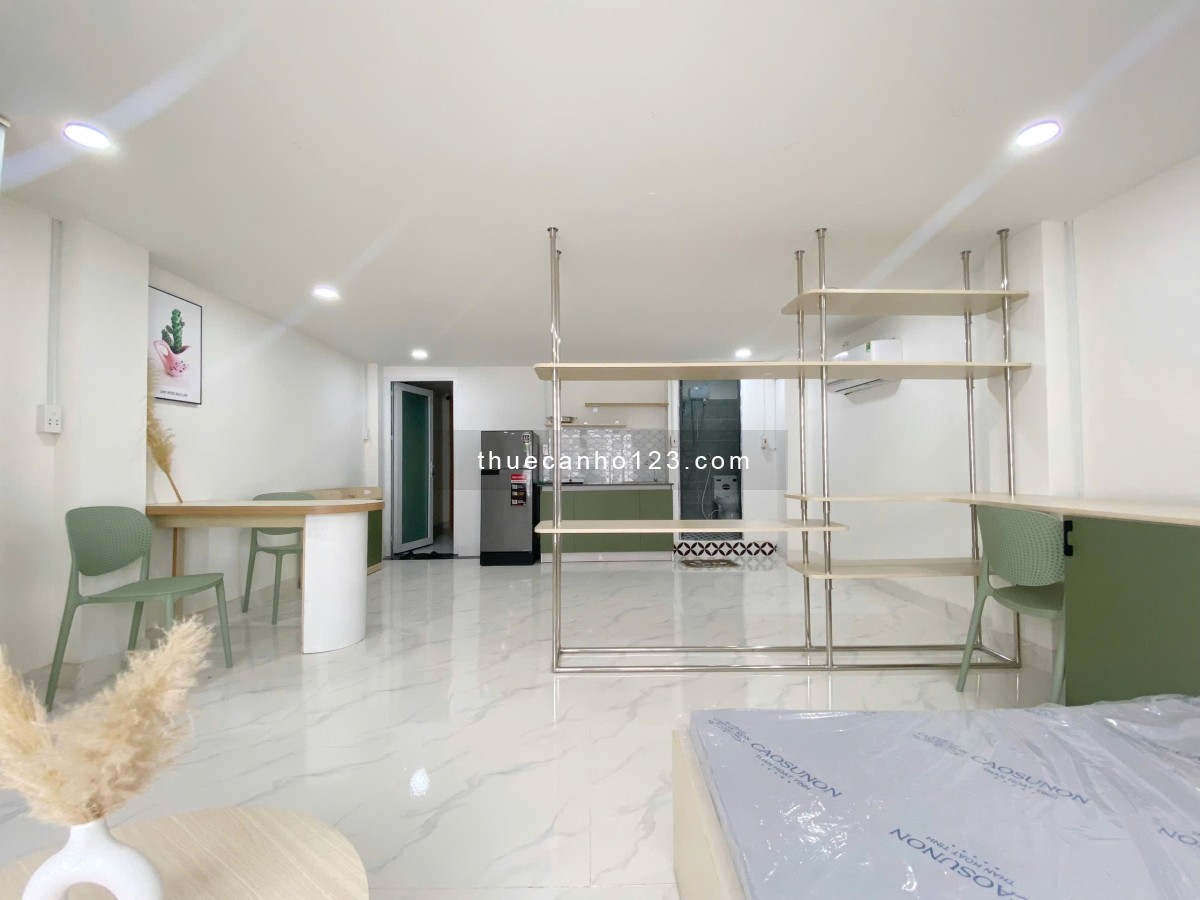 Cho thuê căn hộ khu K300 - nhà ga T3 - thuận tiện qua Vòng xoay Lăng Cha Cả-CV Hoàng Văn Thụ -bancon