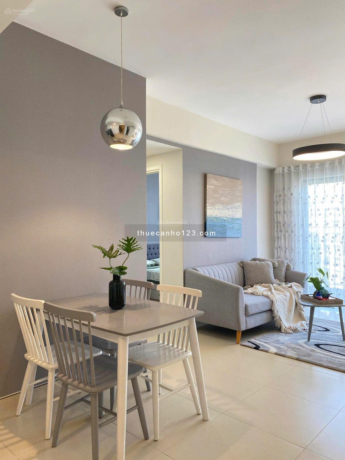 Cho thuê căn hộ 2PN Masteri Thảo Điền, Full nội thất xịn sò