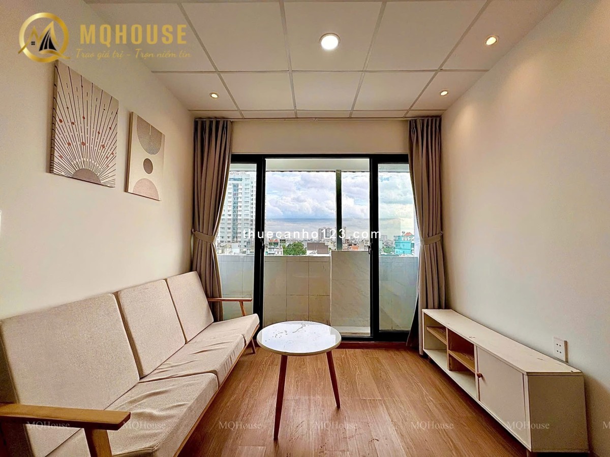 Cho thuê căn hộ 2PN siêu rộng full nội thất ngay khu Bàu Cát, Tân Bình.